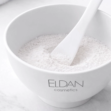 Миска силикон белая ELDAN (имидж фото с рукой альгинат)