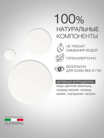 Инфографика  Очищающее средство на изотонической воде  (ELD-160) - карточка №5 (без артикулов)