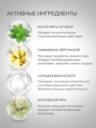 Инфографика Тоник лосьон для проблемной кожи (ELD-131) - карточка №6 (без артикулов)