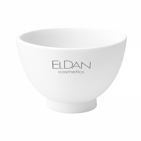 Миска силикон белая ELDAN (имидж фото с рукой альгинат)